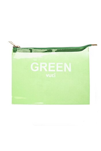 VUKİ Colorful Zippered Transparent File (A5)