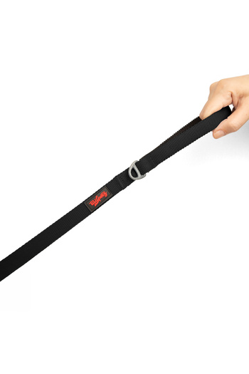 Tailpetz Cat Dog Dispatch & Travel Strap Black