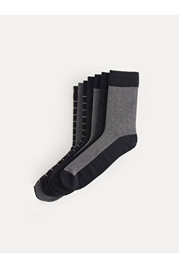 LC Waikiki Lcwk Patterned Men's Socks Pack of 7