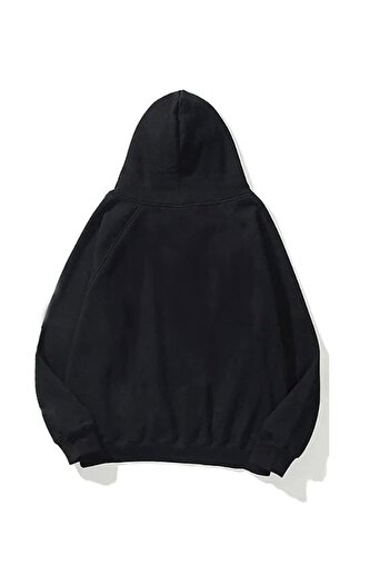 The Champ Clothing Φούτερ με κουκούλα Fleece Sunflowers με στάμπα μαύρου Unisex Oversize Hoodie