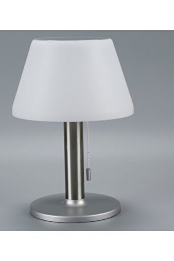 micasa Elegant Stainless Steel Precision Solar Table Lamp