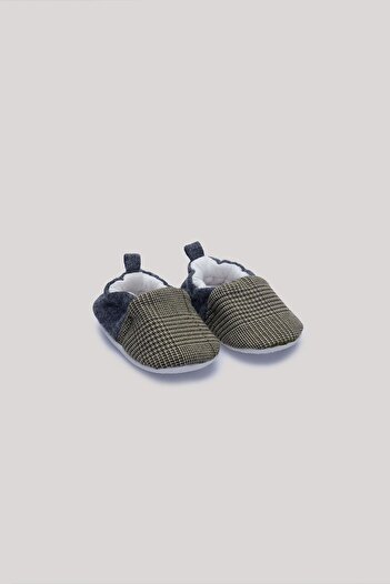 Layette BG Store Erkek Bebek Ekose Patik