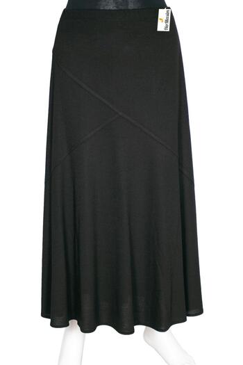 Hermevsim Turquoise Lined Black Cross Model Hesna Women's Skirt