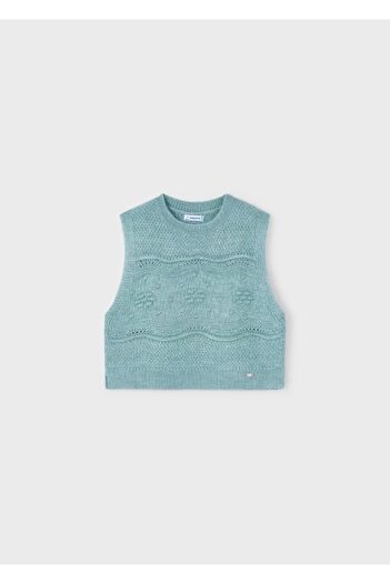 MAYORAL Mint Colored Girl's Sweater