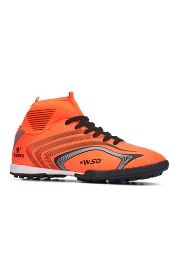 Zerenyus W50 Boy's Ankle Astroturf Field Shoes with Socks