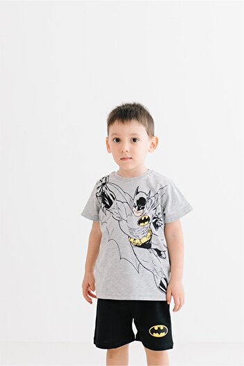 Batman Lisanslı Çocuk Şortlu Takım 17307