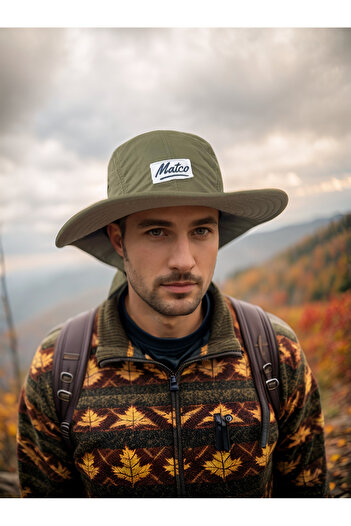 MATCO Tech Sun Hat (Green Hat for Fishing, Sailing, and All Type Natural Sports)