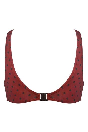 DEEP BEACH Wide Size Gathering Bikini Top - Db 200805 αυτό είναι