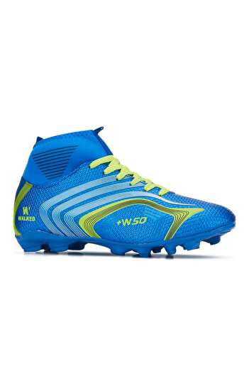 Zerenyus W50-Kr Boy's Long Ankle Football Boots with Socks