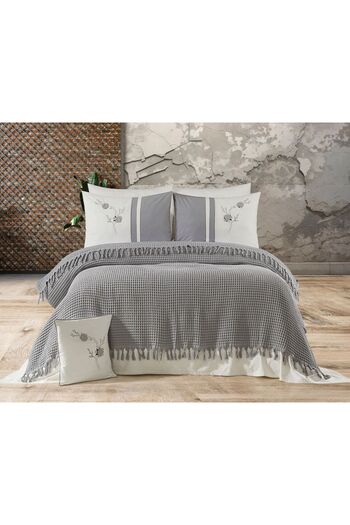 Capital Home 5.Piece Double Pique Set