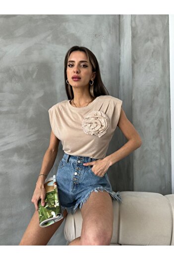 Essence Bouteille Детальна оптова футболка Topshow Tas Gul