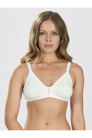 NBB Ecru Seamless Nursing Bra