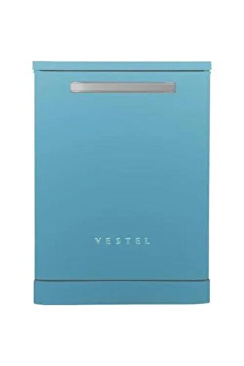 Vestel Bm 5001 Retro Düş Mavisi 5 Programlı Bulaşık Makinesi
