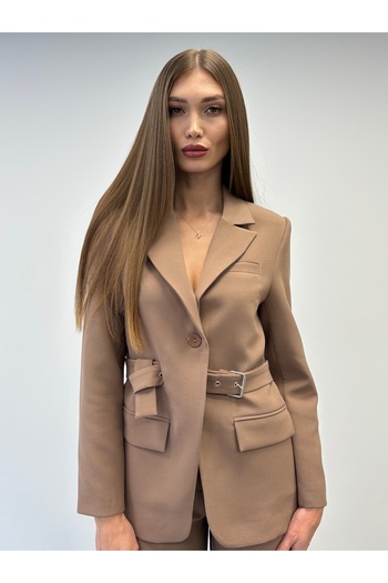 ossons Belted Jacket Suit