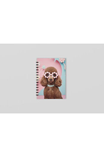 Store Pet Themed Aı Special Design Notebook Toy Poodle