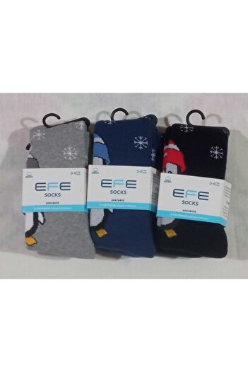 Efe Socks Boy (BOY) Seamless Towel Winter (Sleeve - Pantyhose - Pantyhose - Pantyhose) 3-Piece