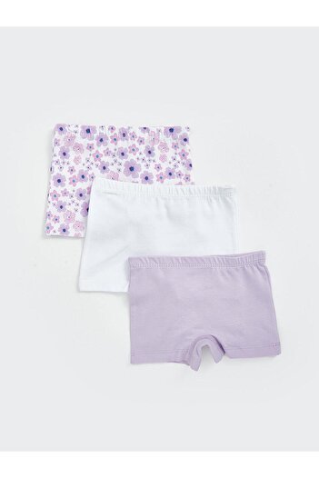 LC Waikiki LCW baby Baby Girl Boxer with Elastic Waist 3-Piece
