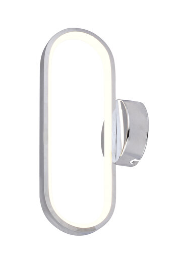 bordolux Ap 01 Model Krom 3 Renkli Koridor Ve Mutfak Için Ideal Aplik Alüminyum Avize, 35x15