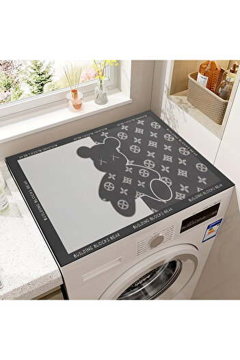 Else Dekor Drying Dishwasher - Laundry Cover, Liquid Proof Non-Slip Washable Protection Mat