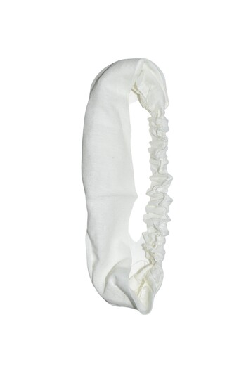 artıbir bodrum White Plain Parachute Model - Elastic Hair Band