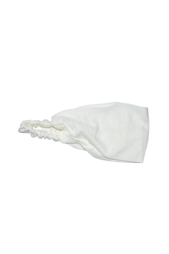 artıbir bodrum White Plain Parachute Model - Elastic Hair Band