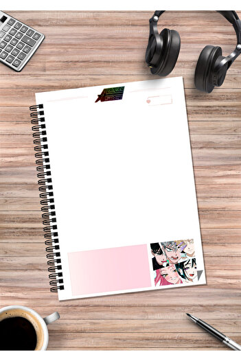 mertfigur Alien Stage Anime Spiral Notebook A5 (50 Sheets)