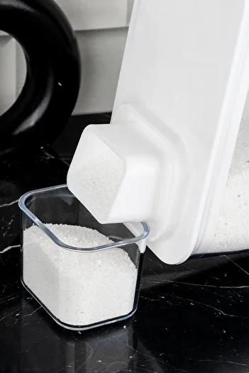 DNS HOME 3000ml Detergent Storage Box - Self Scale Vacuum Lid