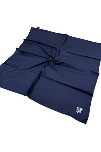 Levidor Navy Blue Plain Trend Scarf