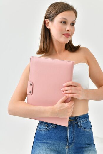 Vardo Ingrıd 34x24,5 Cm Macbook Air/Pro 13-14 Inch, iPad Compatible Notebook & Document & Tablet Bag