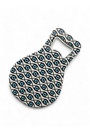 GALATA GIFT Bottle Opener Magnet Balloon Shape Evil Eye Beaded Soda Gas Opener Decorative Fridge Magnet