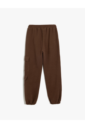 Koton Jogger Sweatpants με δεμένη μέση και τσέπες