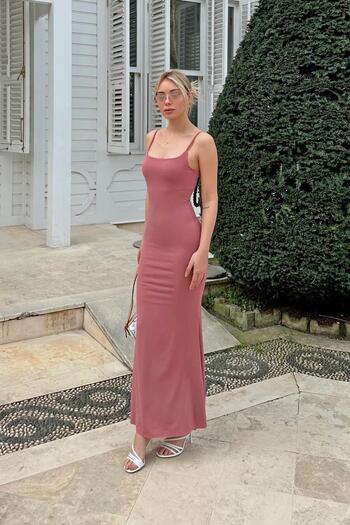 Swist Γυναικείο Midi Φόρεμα με ρυθμιζόμενο σκοινί Fish Skirt