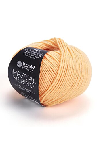 Yarnart IMPERIAL MERINO - В'ЯЗАНА НИТКА ЯСКРАВО-ПОМАРАНЧЕВА-3317