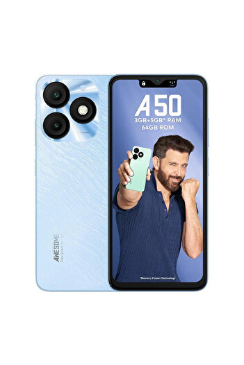 İtel A50 4G (2+64) GB Cyan Blue
