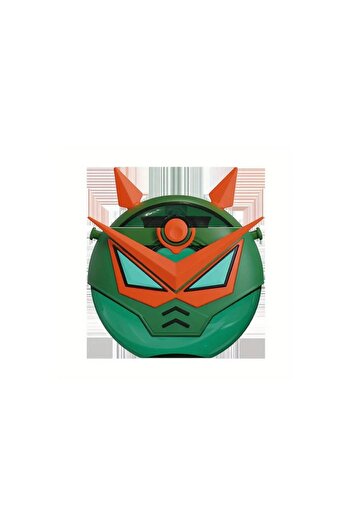 Vagonlife Wagon Coco Smile 630 ml Green Tritan Water Bottle with Straw - Robot Themed Neck Strap