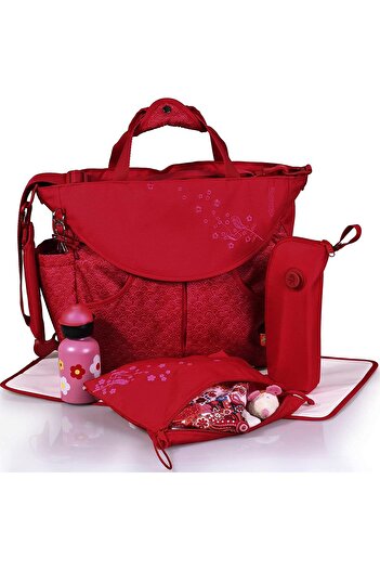 Okiedog Sakawa Sumo Mother Baby Care Bag/Red