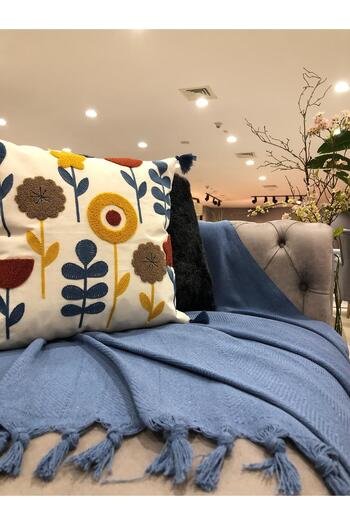 LUWİNO HOME Husa de scaun cu legare manuala Renge Color 180*200 CM