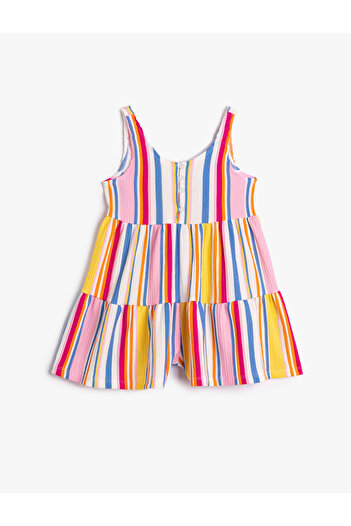 Koton Jumpsuit pánt gomb részletes üreges gallér