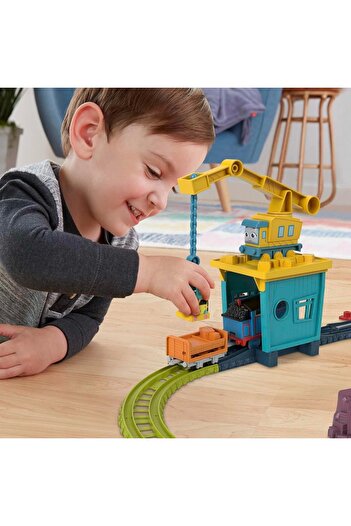 FISHER PRICE Thomas & Friends Fisher-Price Thomas ve Arkadaşları™ Carly ve Sandy Oyun Seti, motorlu tren HDY58