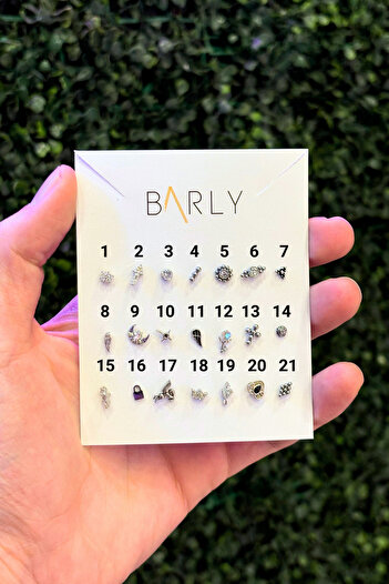 Barly Cerrahi Çelik Paslanmaz Piercing Tragus Helix Uyumlu Kıkırdak Küpesi (1 Adet)