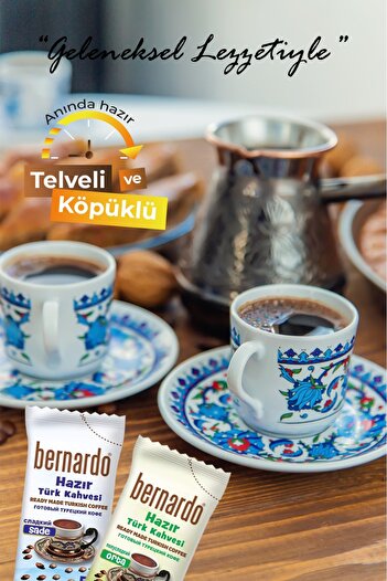 Bernardo Hazır Türk Kahvesi Sade 100g
