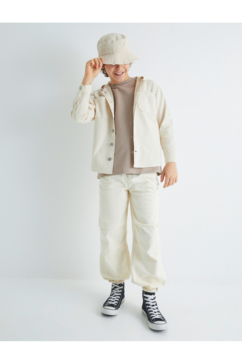 Koton Saisonjacke mit Kapuze aus Baumwolle