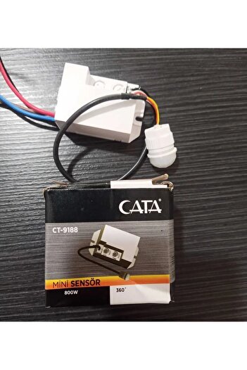 Cata Mini Sensör Sıva Altı Sensör 360 Derece Ct-9188