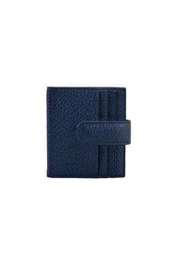 Desa Jairo Navy Blue Men's Leather Wallet