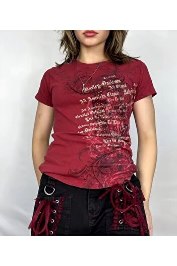 Köstebek Skull Life Cyber Grunge Short Sleeve T-Shirt