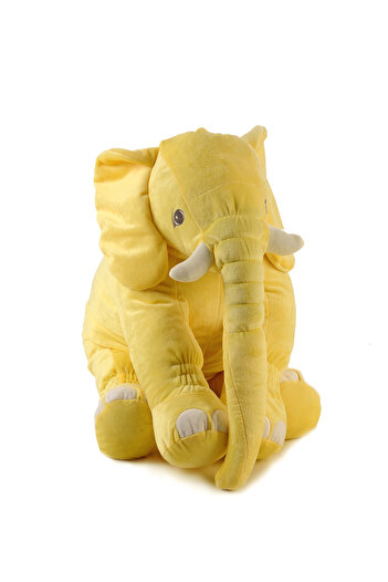 Sole Uyku Arkadaşım Fil - Büyük Yumuşacık Peluş Fil - 85 Cm - % 100 Yerli Üretim