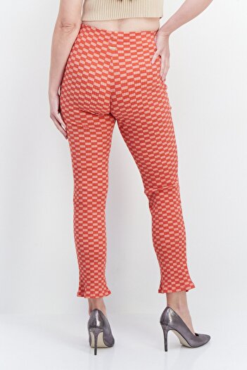BİLLABONG Women Plaid Pull On Tights, Red