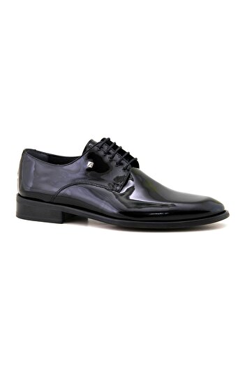 Fosco 8003 Genuine Leather Classic Men's Shoes - Black Patent Leather