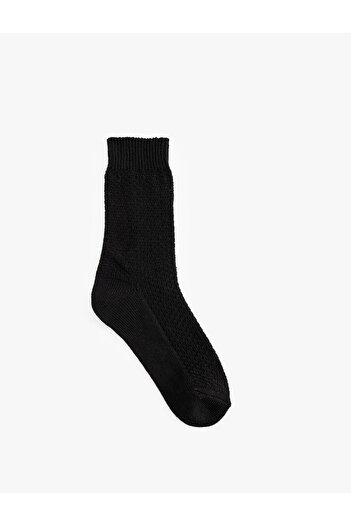 Koton Textured Cotton Socks