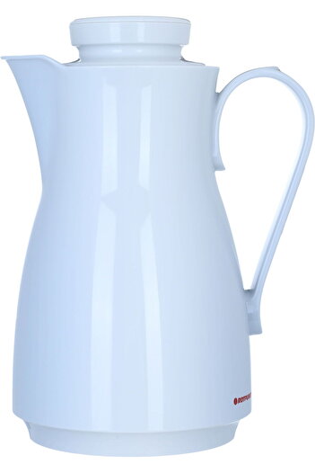 Alsaif Gallery Saif Gallery Rotpunkt Plastic Thermos, 1 Liter - White